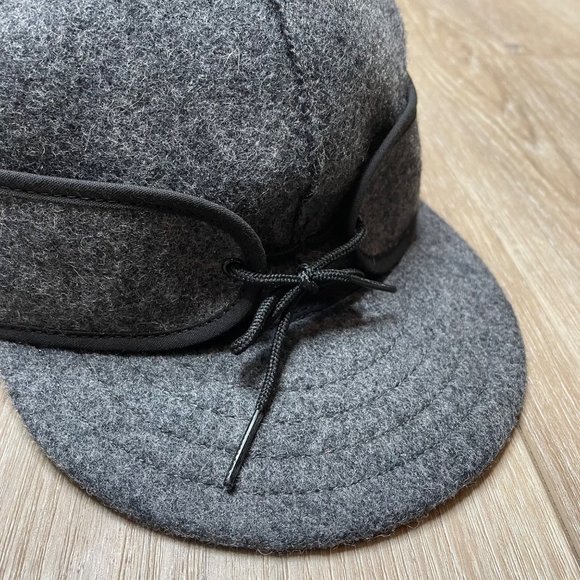 Stormy Kromer Original Gore-Tex Hat Size 7 1/8 Wool Blend Waterproof - Picture 4 of 8